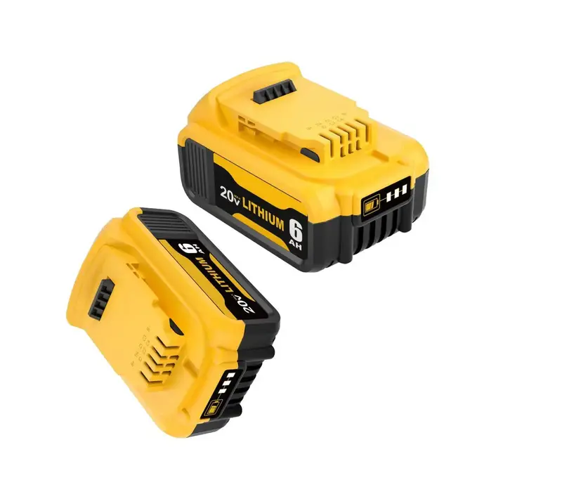 2P 6000mAh Replacement for Dewalt 20V Battery Lithium-ion MAX DCB200 DCD/DCF/DCG/DCS Series