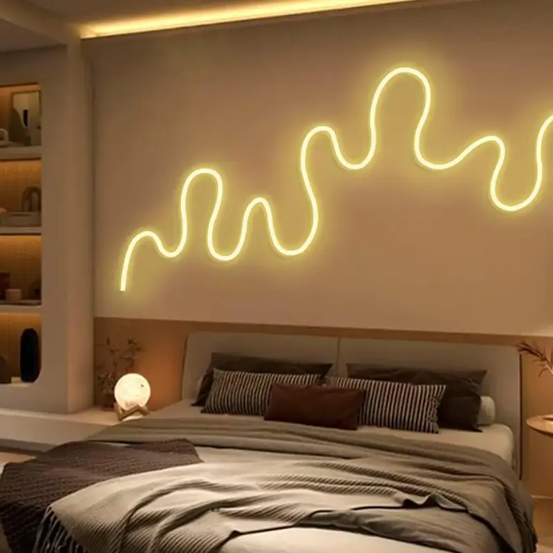 LED Decorative Light Strip, USB Powered Waterproof Flexible Light Strip, Sweet Furniture, Decorative Tape Light for Room Part...
