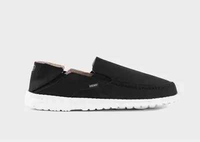 SunSlide Hemp Slip-on for Women in Black | Size: US W 8 | EU 39
