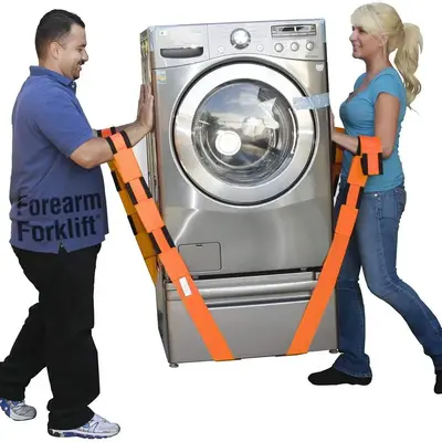 Adjustable Furniture Moving Strap, Ergonomic Design Ratchet Organizer Straps for Moving, Moving Supplies for Home, Office, Ca...