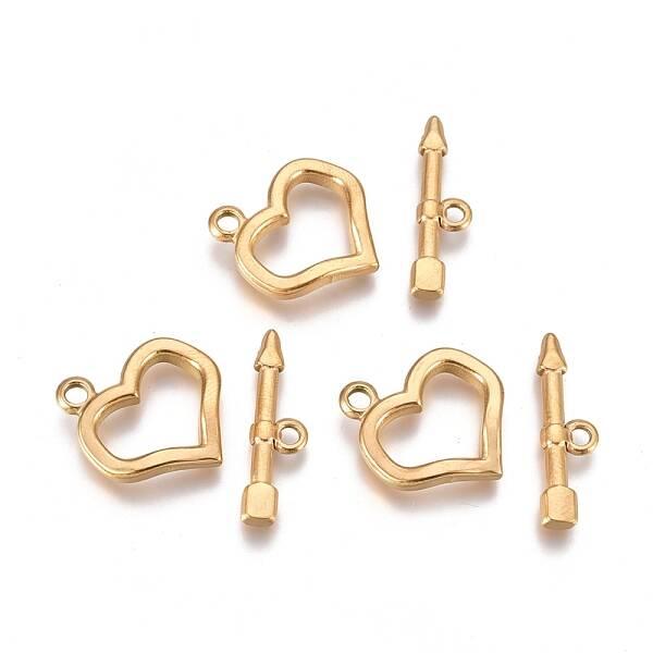 Ion Plating(IP) 304 Stainless Steel Toggle Clasps