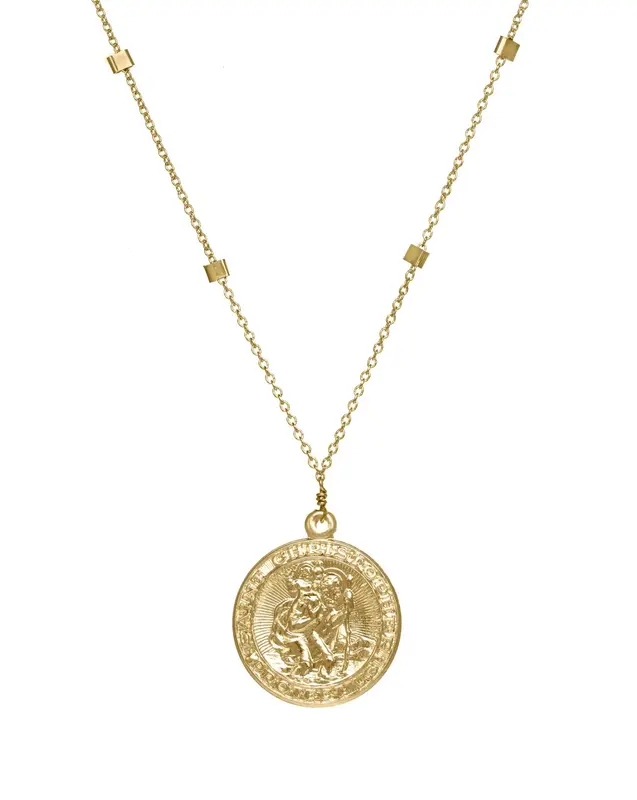San Cris Necklace | Metal Color: Gold