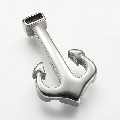 Non-Tarnish 304 Stainless Steel Anchor Hook Clasps