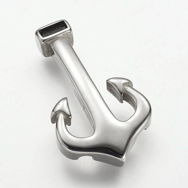 Non-Tarnish 304 Stainless Steel Anchor Hook Clasps