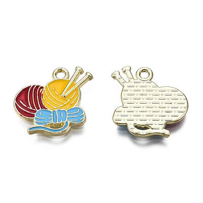 Alloy Enamel Pendants