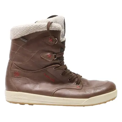 LOWA Lace-Up Boots Brown Leather Womens UK 5.5
