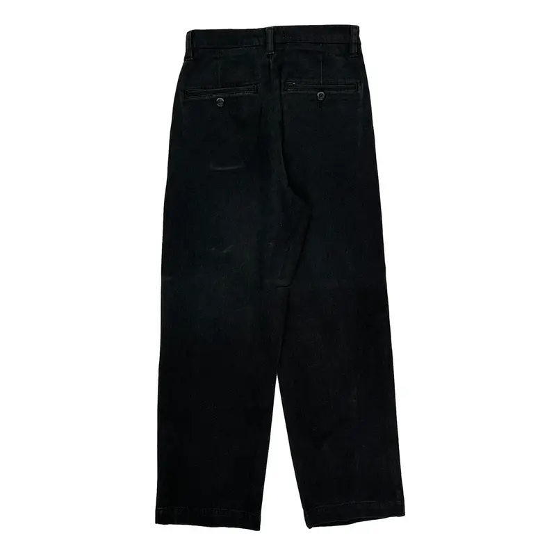 Carhartt Trousers - 28W UK 8 Black Cotton