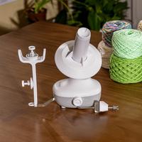 Electric Yarn Winder for Crocheting & Knitting, Compact Yarn Cake Winder with Strong Tension