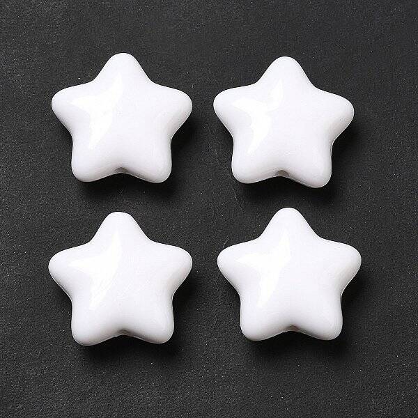 Opaque Acrylic Beads