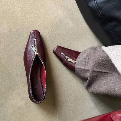 CHIKO Nuria Square Toe Block Heels Pumps Shoes