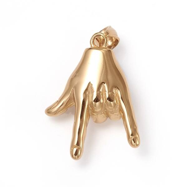 304 Stainless Steel ASL Pendants