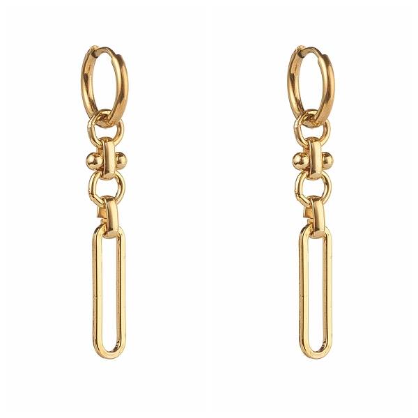 304 Stainless Steel Huggie Hoop Earrings