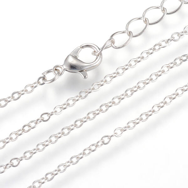 Iron Cable Chains Necklace Making
