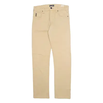 ARMANI JEANS Mens Jeans Beige Regular Tapered W28 L28