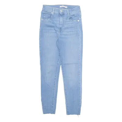 LEVI'S Womens Jeans Blue Slim Skinny Stone Wash W30 L25