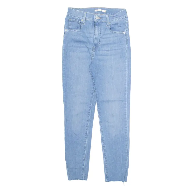 LEVI'S Womens Jeans Blue Slim Skinny Stone Wash W30 L25