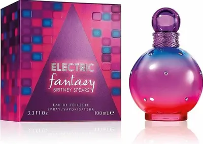 Fantasy Electric Perfume for Women - Eau de Toilette Spray 3.3 oz