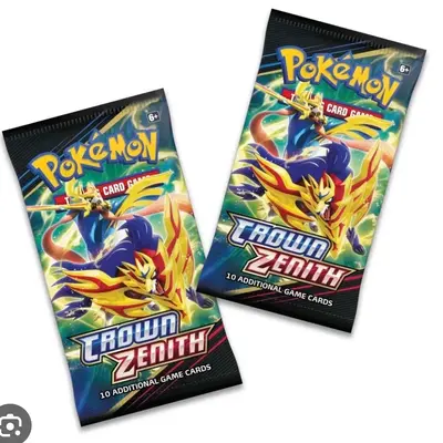 Pokemon TCG Crown Zenith Booster Pack x1 (10 Cards)