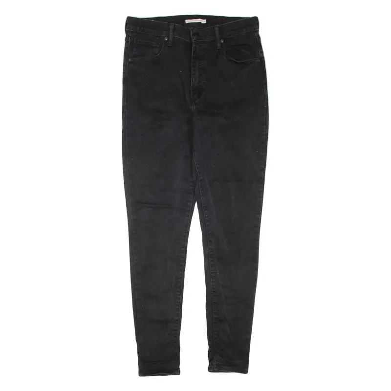 LEVI'S Mile High Womens Jeans Black Regular Skinny W32 L32