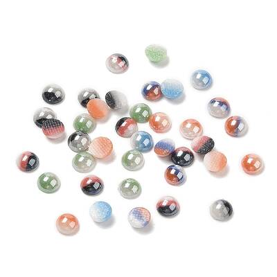 Two Tone Glass Cabochons