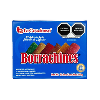 La Coculense Borrachines Assorted Artificially Flavored Milk Candies, 30 Pieces, Mexican Candy, Dulces Mexicanos, Sweet, Dulc...