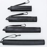 Durable Aluminum Alloy Storage Tube, Versatile and Multifunctional Design, Sealed Tube for Outdoor Fishing, Hiking, Camping, ...