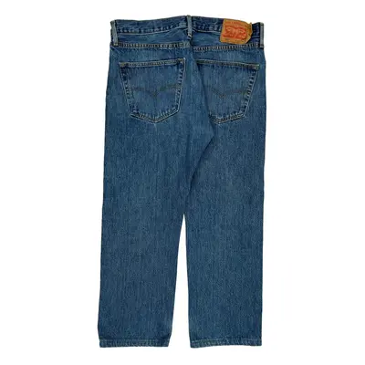 501 Levis Jeans - 36W 27L Blue Cotton | Size: 36″ waist