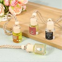 Car Air Freshener, 4 Counts Car Hanging Perfume Bottle with Lanyard, Car Interior Decoration Accessories for Car, Home, Offic...