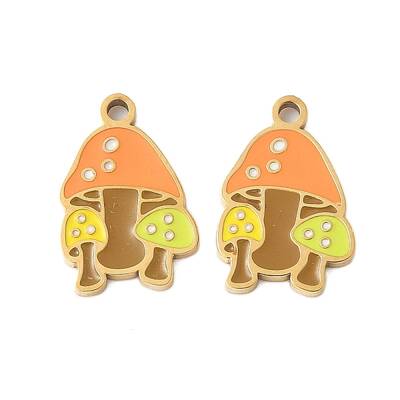 304 Stainless Steel Enamel Pendants