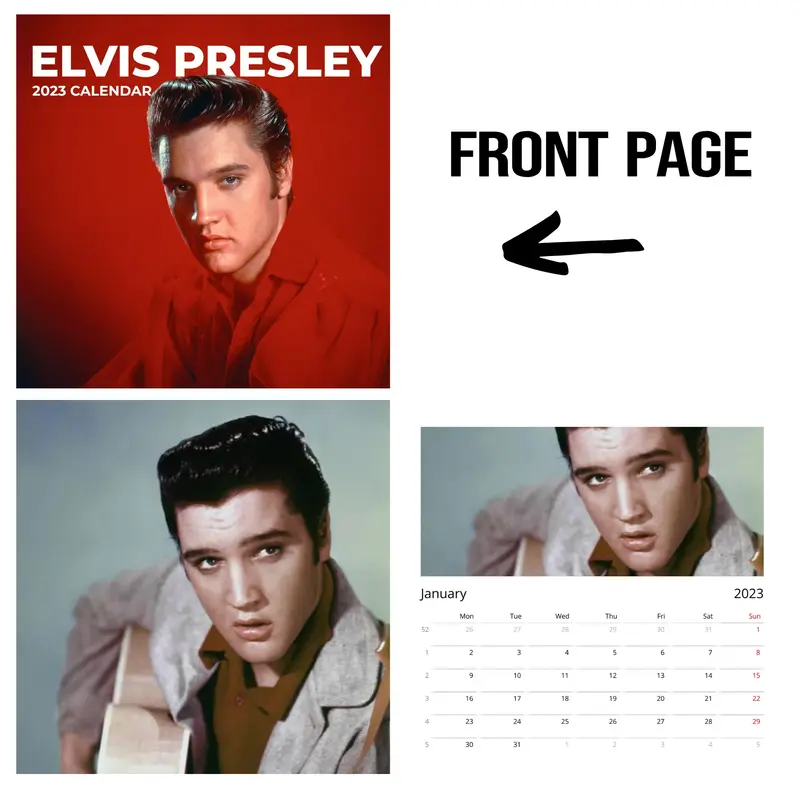 Elvis Presley Wall Calendars