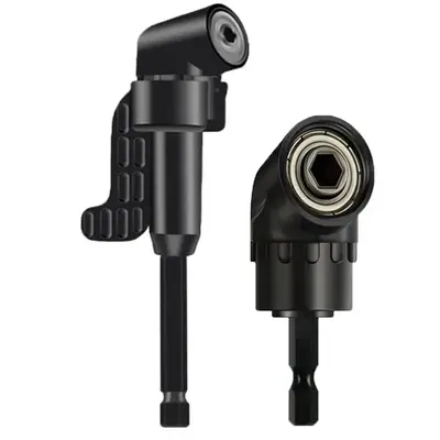 105 Degree Right Angle Drill Adapter Set, Hex Shank Screwdriver Angled Bit Holder, Power Drill Extension Screwdriver Drill At...