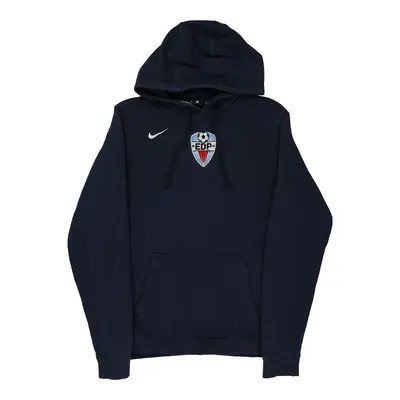 EDP Nike Hoodie - Small Navy Cotton Blend