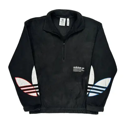 Adidas Fleece - Small Black Polyester | Size: small