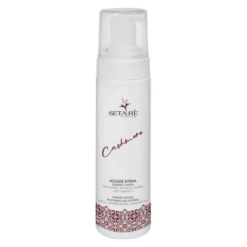 Setarè Cashmere Mousse Intima Moisturizing and Soothing 200 ml