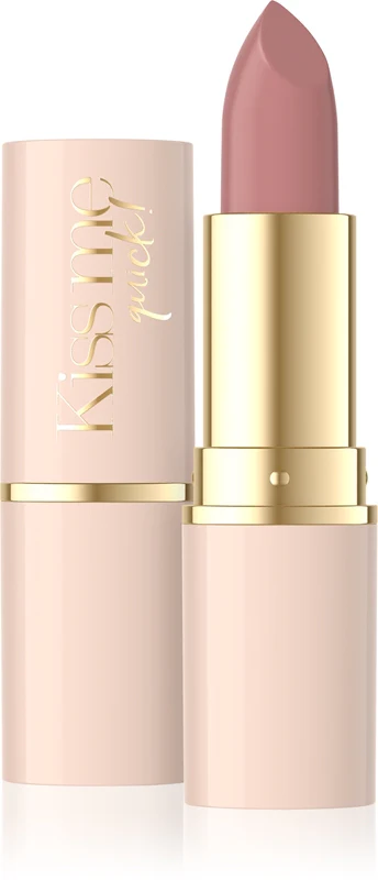 Eveline Cosmetics Kiss Me Quick! Moisturizing Lipstick Matte Effect Color 01 4.2 g