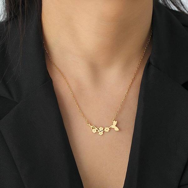 304 Stainless Steel Pendant Necklaces