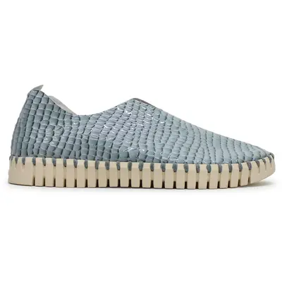 Ilse Jacobsen Tulip 3031 Textile Women's Comfort Shoes - Sapphire - Size:US 11 Women
