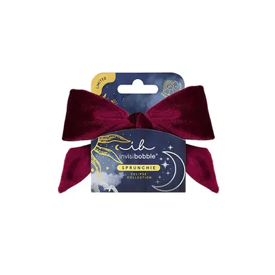 Invisibobble Scrunchie Per Capelli Con Fiocco Grace Velvet Eclipse Original Di Sprunchie