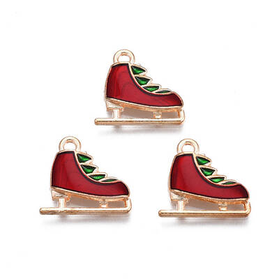 Christmas Alloy Enamel Pendants
