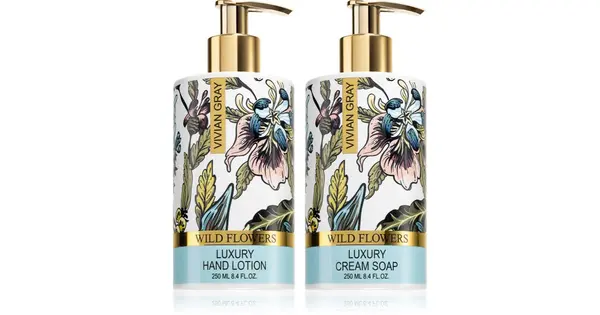Vivian Gray Wild Flowers Cosmetic Hand Care Set