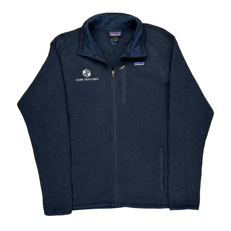 Cure Ventures Patagonia Fleece - Large Navy Polyester