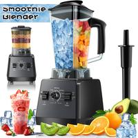 Smoothies Blenders, Blender and Grinder Combo 2400RPM Powerful Kitchen 68oz BPA Free 2 Containers Countertop Blenders Ice Cru...