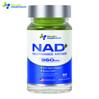 Newlife Healthtech NAD+ Supplement 960mg for Anti-Aging, Brain Health, Improves Focus, Cellular Energy & Vitality, Nicotinami...