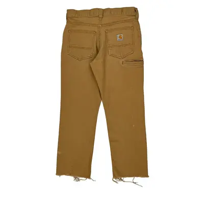 Carhartt Carpenter Jeans - 30W 26L Brown Cotton Blend | Size: 30″ waist