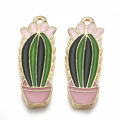 Alloy Enamel Pendants