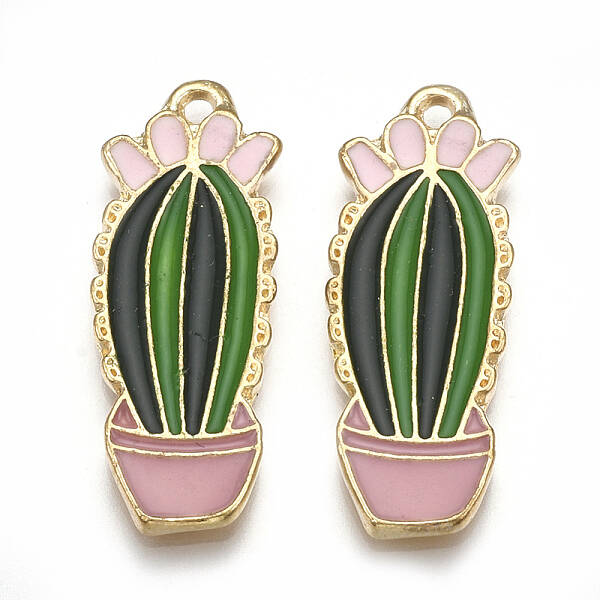 Alloy Enamel Pendants