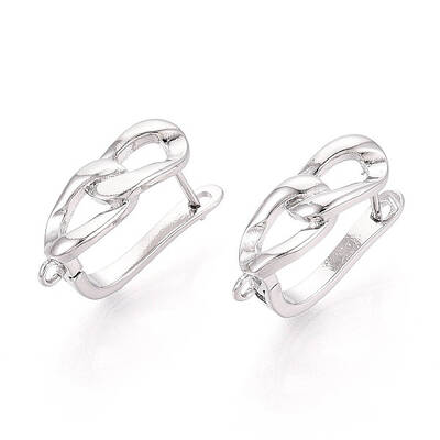 Brass Hoop Earring Findings