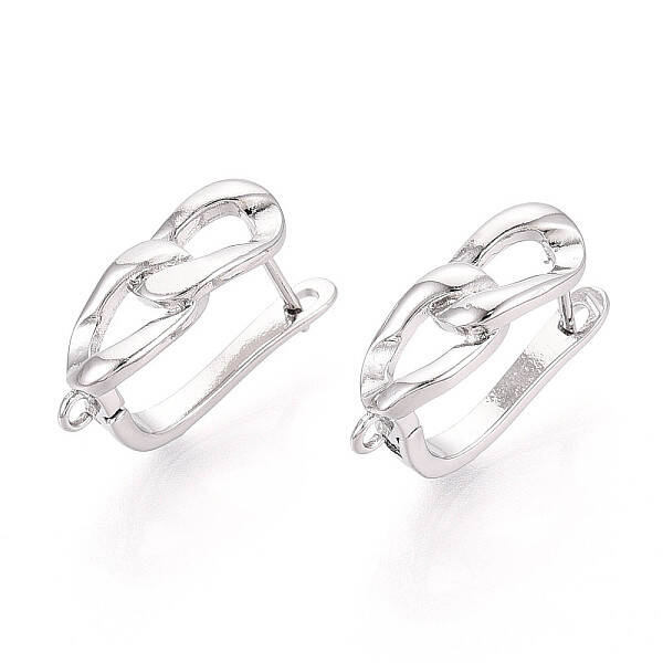 Brass Hoop Earring Findings