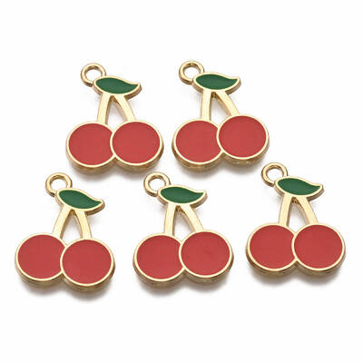 Alloy Enamel Pendants