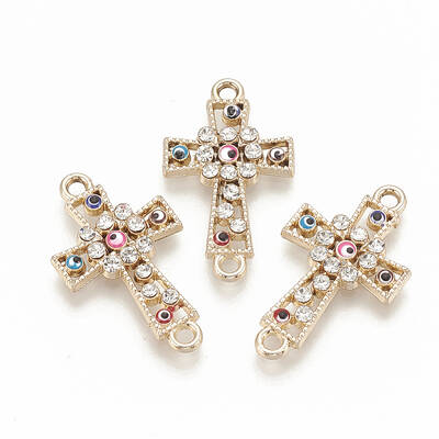Alloy Rhinestone Links connectors
